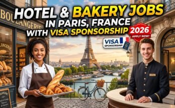 Hotel and Bakery Jobs in Paris, France with Visa Sponsorship 2026