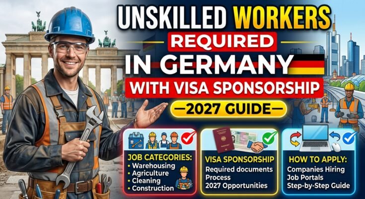 Unskilled Workers Required in Germany with Visa Sponsorship—2025Guide